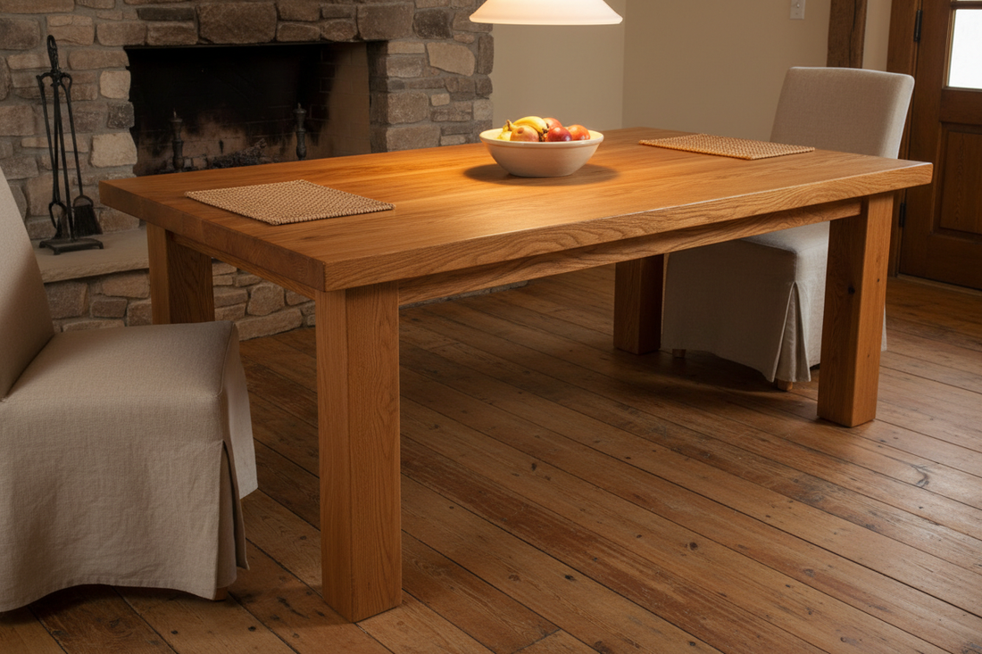 Solid Hardwood vs. Engineered Wood & Veneer: The Heirloom Dining Table Guide